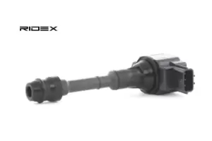 Image of RIDEX Ignition coil NISSAN 689C0094 224488H300,224488H310,224488H311 Coil pack,Ignition coil pack,Engine coil,Engine coil pack 224488H314,224488H315