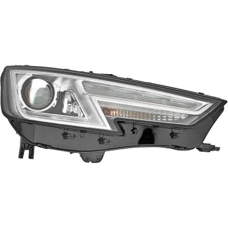 Image of DIEDERICHS 1020980 Headlights PWY24W, Right, with motor for headlamp levelling, Bi-Xenon Headlight (259)