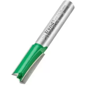 Image of Trend Two Flute Cutter 19mm Cut - 1/4'' Shank, 7.5mm Dia - N/A