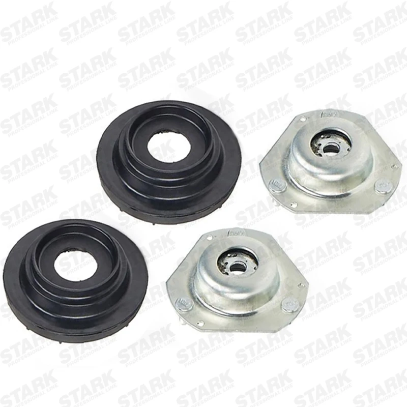 Image of STARK SKSS-0670674 Top strut mount Front Axle, with bearing(s) Suspension Strut Support Bearing (1180)