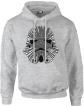 Image of Star Wars Hyperspeed Stormtrooper Pullover Hoodie - Grey - L