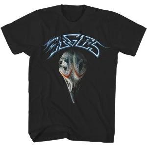 Image of Eagles - Greatest Hits Mens Large T-Shirt - Indigo Blue