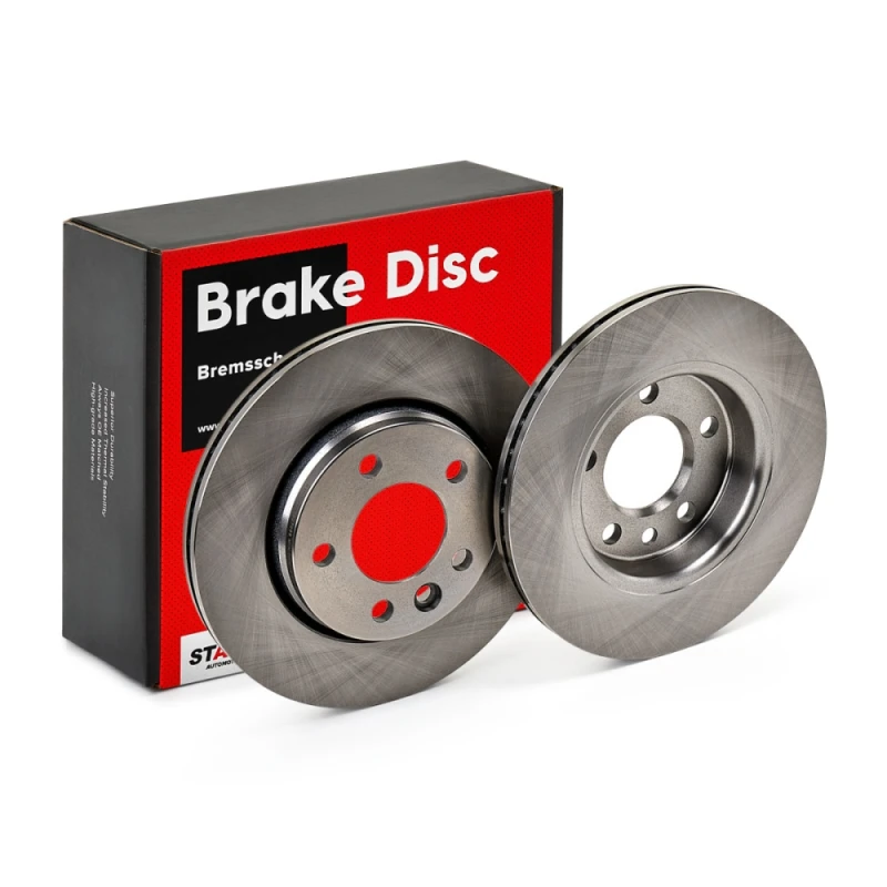 Image of STARK SKBD-0020160 Brake disc Rear Axle, Vented, Cast Iron, Uncoated, Untreated, without bolts/screws Cast Iron Brake Disc (82)