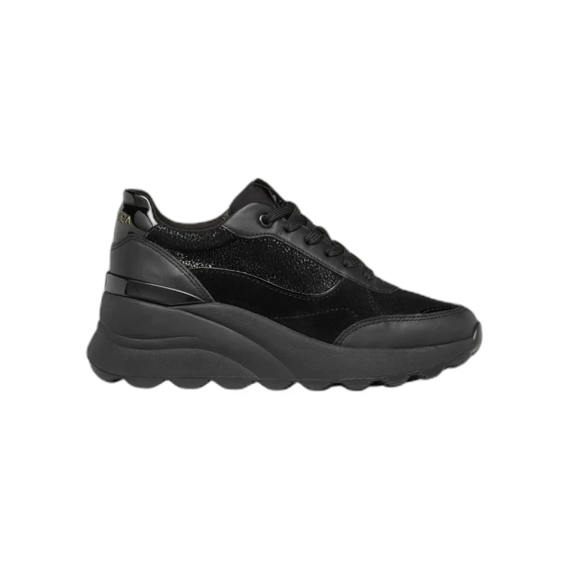 Image of Geox Womens Trainers Geox Spherica EC13 A Me Noir Female 35