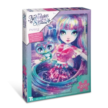 image of Nebulous Stars Isadora & Aura Glitter Puzzle - 200 Pieces