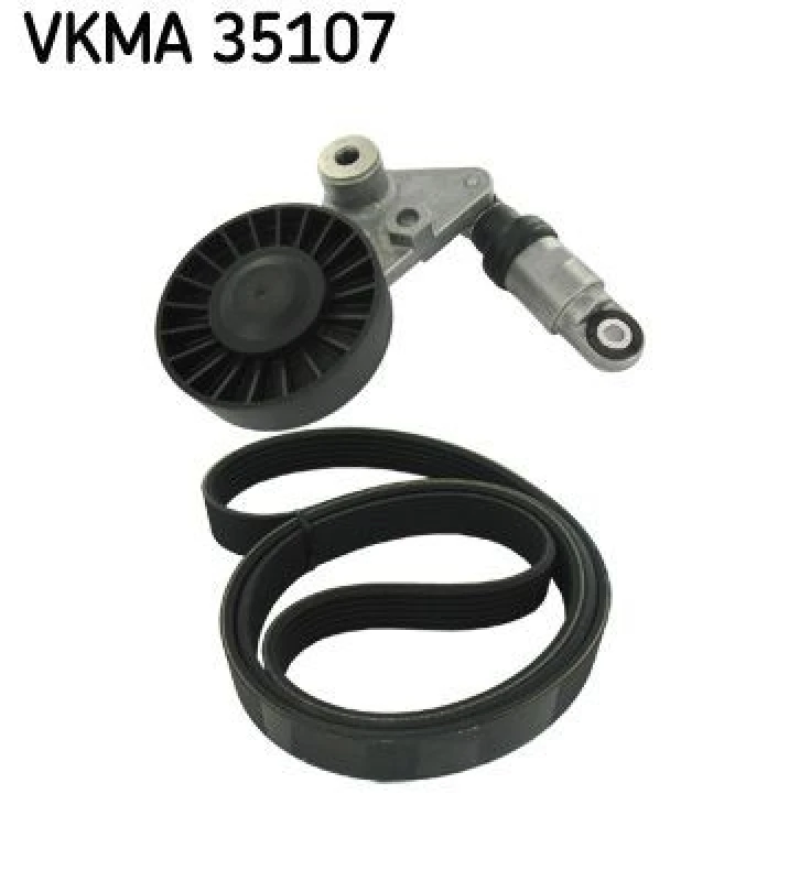 Image of SKF V-Ribbed Belt Set SKF VKMA 35107
