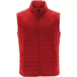 image of Stormtech Mens Quilted Nautilus Vest/Gilet (L) (Bright Red)