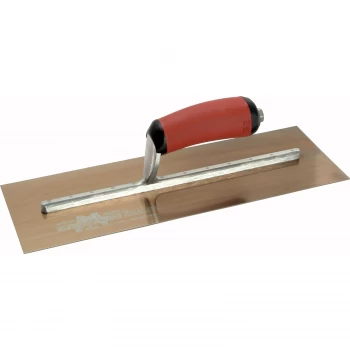 Image of Marshalltown Gold Stainless Steel Plaster Trowel 14 4 34