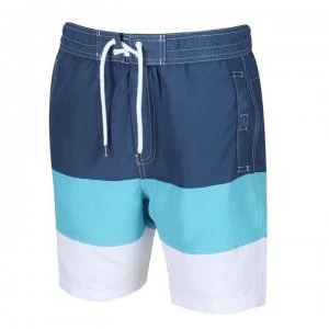 Image of Regatta Bratchmar VI Swimming Shorts - DkDe/MaBl/Wh