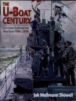 Image of The U-Boat Century by Jak P. Mallmann Showell Hardback