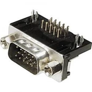 Image of D SUB pin strip 90 Number of pins 44 Soldering ASSMANN WSW