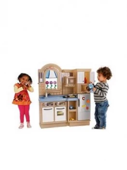Image of Little Tikes Indoor KitchenOutdoor Kitchen With Barbeque