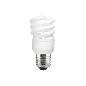 Image of Tungsram 12W T2 Heliax E27 Fluo Bulb Screw Fit 715lm EEC A ExtWrmWht
