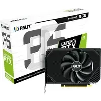 image of Palit GeForce RTX 3050 StormX LHR 8192MB GDDR6 PCI-Express Graphics Card