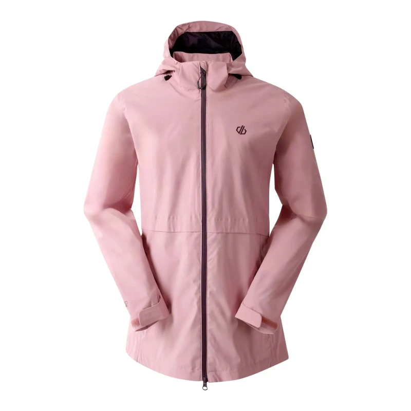 Image of Womens hiking jacket Dare 2B Switch Up II Waterproof Rose Female 44