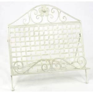 image of Cream Daisy Cook Book Holder