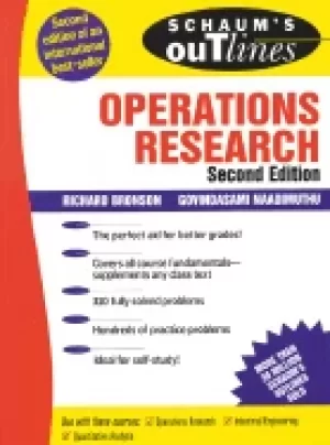 Image of schaums outline of operations research