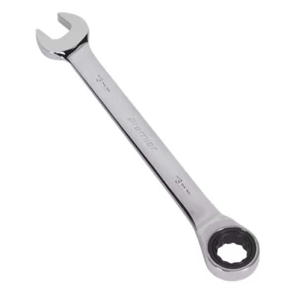 image of Genuine SEALEY RCW13 Ratchet Combination Spanner 13mm