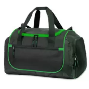 Shugon Piraeus Shoulder Strap Holdall Bag (Pack of 2) (One Size) (Black/Green) - Black/Green