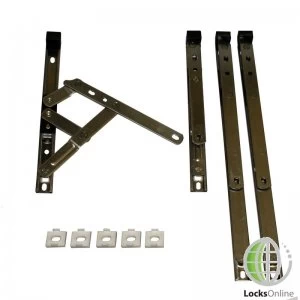 Image of Top Hung uPVC Window Friction Stay 13mm Stack Height