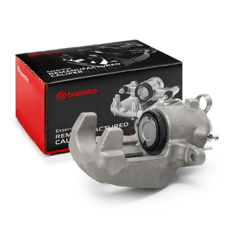 Image of BREMBO F 85 172 Brake caliper ESSENTIAL LINE Rear Axle Left Aluminium Brake Caliper (78)