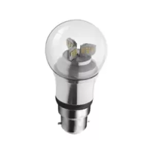 Image of Kosnic 5.5W KTC LED BC/B22 Golf Ball Warm White - KDIM5.5GLF/B22-SLV-N27