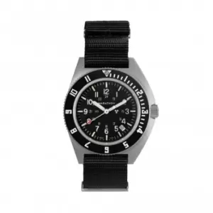 Image of 41mm Steel Navigator Date (SSNAV-D) Nylon DEFSTAN Watch