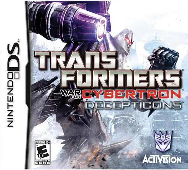 Image of Transformers War For Cybertron Decepticon Nintendo DS Game