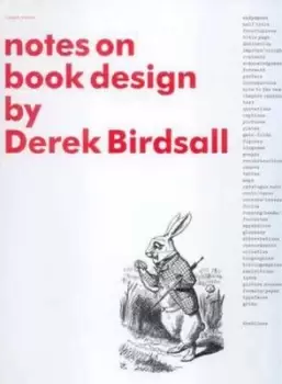 Image of Notes on book design by Derek Birdsall