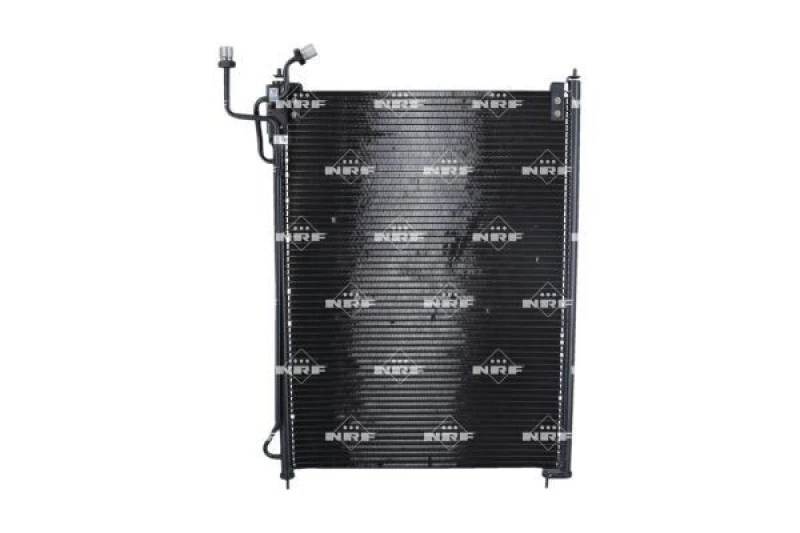 Image of NRF 350503 Condenser EASY FIT with seal ring, with nitrogen filling Aluminium Condenser,air conditioning (448)