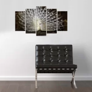 Image of 5PMX-123 Multicolor Decorative MDF Painting (5 Pieces)