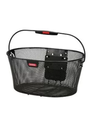 Image of Rixen-Kaul Oval Cycle Basket 16L Black
