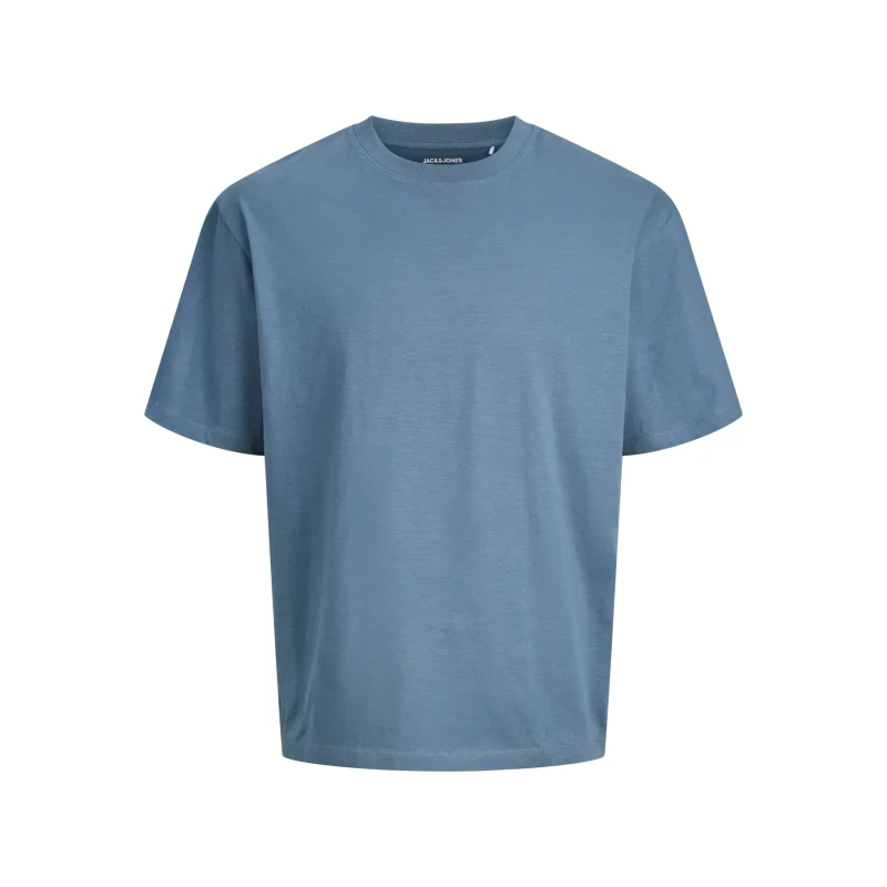 Image of jack & jones Organic Cotton T-Shirt blue Cotton XL