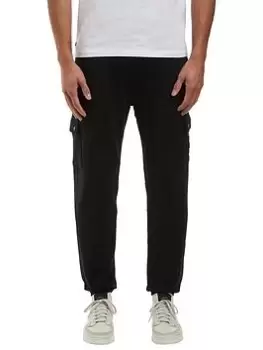 Image of Weekend Offender Kwale Cargo Jog Pant, Black, Size L, Men