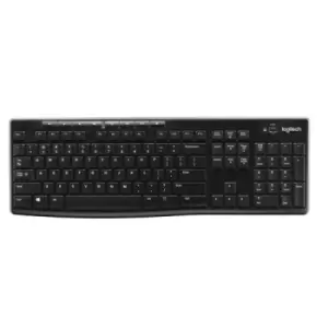 Image of Logitech K270 Wireless Belgian Layout Keyboard