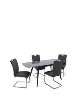 image of Vida Living Amara Extending Dining Table 120 - 180Cms