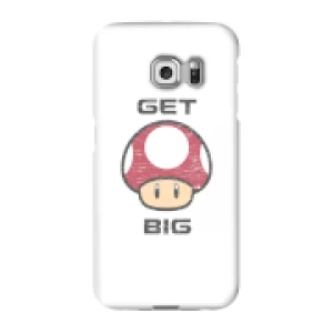 image of Nintendo Super Mario Get Big Mushroom Phone Case - Samsung S6 Edge - Snap Case - Gloss