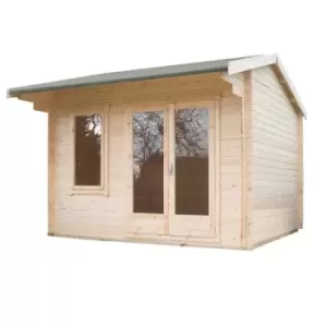 Image of Shire Marlborough 12ft x 12ft Log Cabin