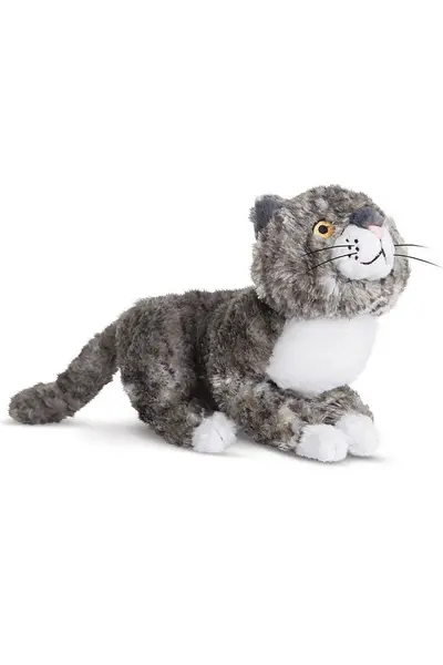 image of Aurora Mog the Forgetful Cat 10" Soft Toy Grey/White White