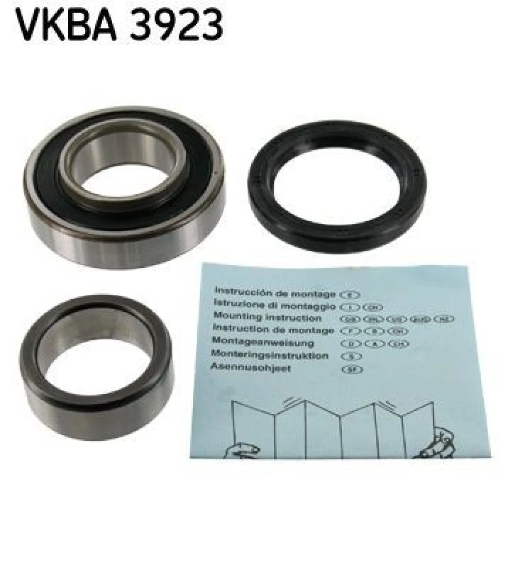 Image of SKF Wheel bearing kit SKF VKBA 3923
