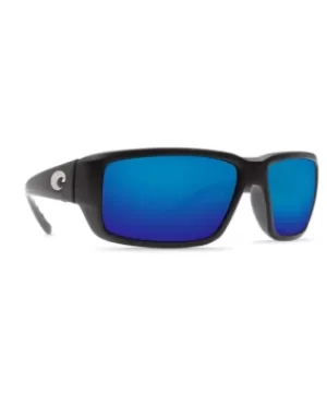 Image of Costa Del Mar Fantail Fishing Blue Mirror Polarized Medium Fit Unisex Sunglasses TF 11 OBMP TF 11 OBMP