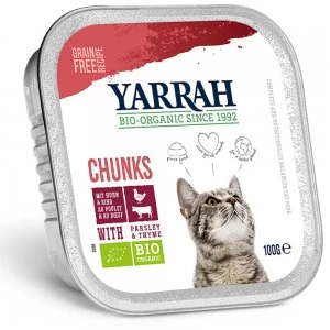 Yarrah Organic Fish with Spirulina Cat Food 6 x 100g