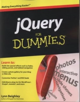 Image of Jquery for Dummies by Lynn Beighley Paperback