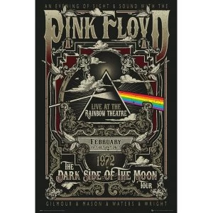 image of Pink Floyd Rainbow Theatre Maxi Poster