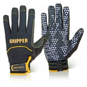 Mecdex Rough Gripper Mechanics Glove L Ref MECPR 741L Up to 3 Day