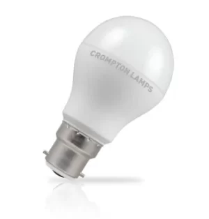 Image of Crompton GLS LED Light Bulb B22 8.5W (60W Eqv) Cool White Opal