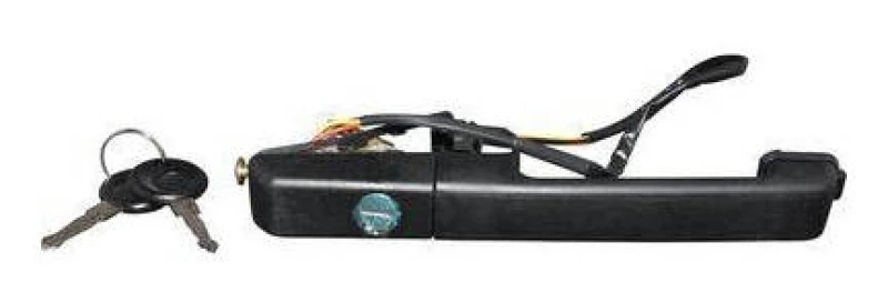Image of JP GROUP 1187100970 Door Handle JP Left Front, black, with key Door Handle (1373)