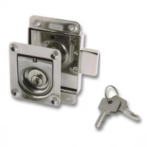 Image of Timage Cylinder Rim Locks Supplied with Flat Striker