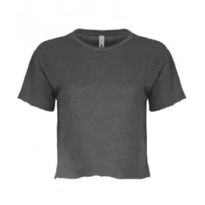 Image of Next Level Womens/Ladies Festival Cali Short-Sleeved T-Shirt (L) (Charcoal Grey)