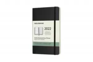Image of Moleskine 2022 12-Month Weekly Pocket Softcover Notebook: by Moleskine